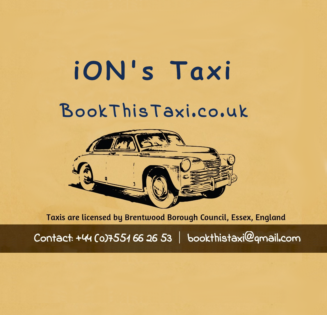 Book This Taxi in Brentwood Essex UK